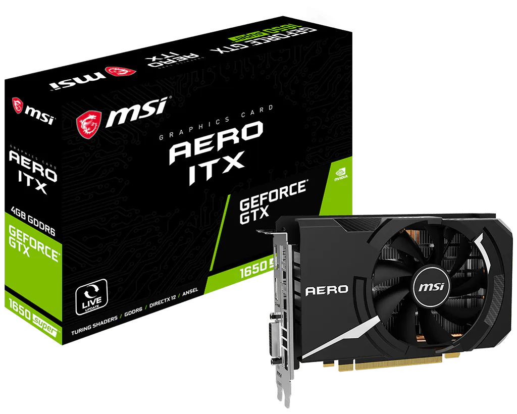 MSI GeForce GTX 1650 SUPER AERO ITX